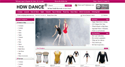 Desktop Screenshot of happydancewear.com