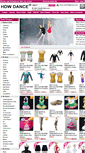 Mobile Screenshot of happydancewear.com